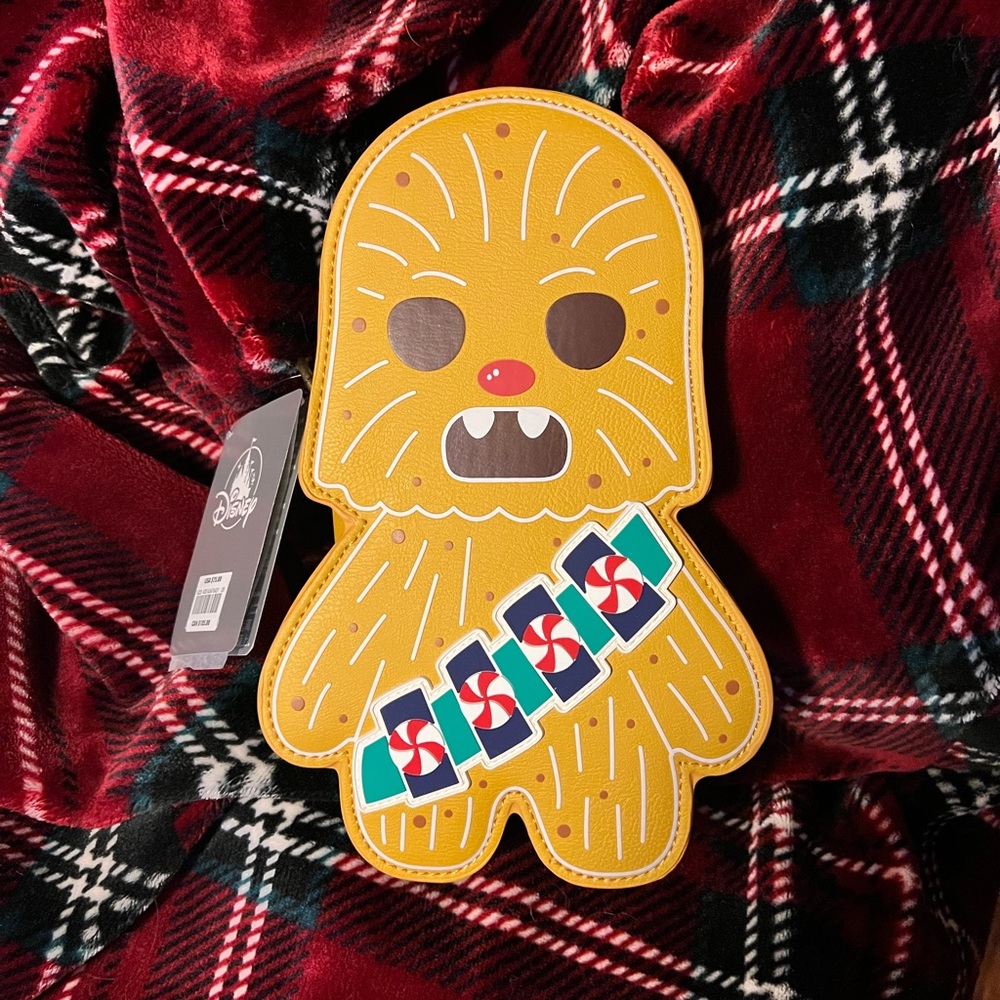 Disney Parks Chewbacca Cookie Loungefly crossbody bag
